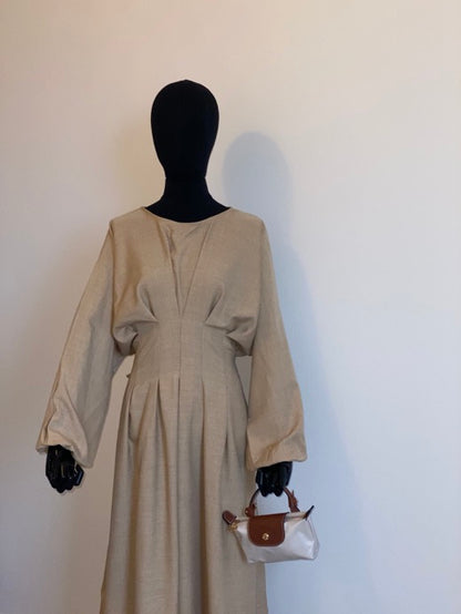 Nejma Camel Dress