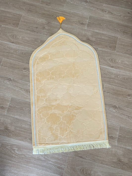 Tapis de prière Dôme Beige